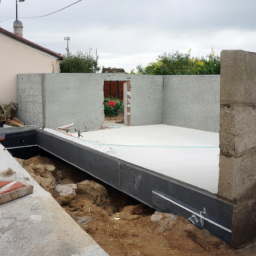 Agrandissement terrasse pour jardin suspendu Cournon-d'Auvergne